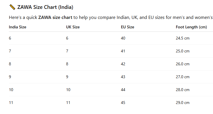 How to measure your foot for ZAWA sneakers perfect fit