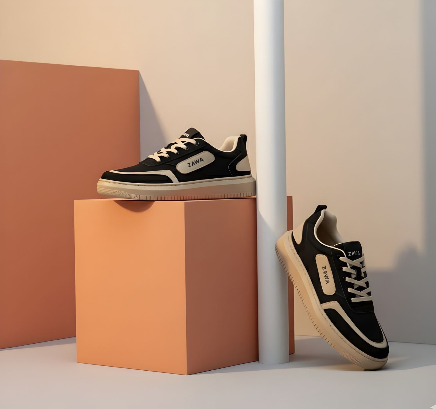 ZAWA Eclipse Sneakers - Dark, sleek, unstoppable